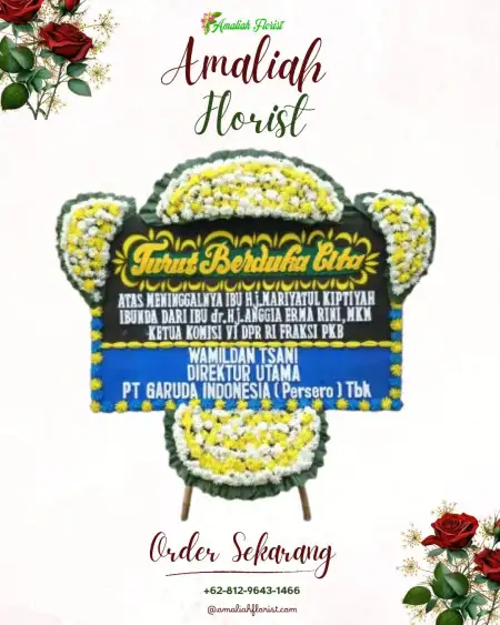 Papan Bunga Duka Kebutuh